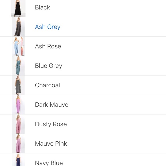 NEW BLUE GRAY COMFY MAXI ๐๐๐๐๐๐๐๐๐๐๐๐ - Picture 2 of 3